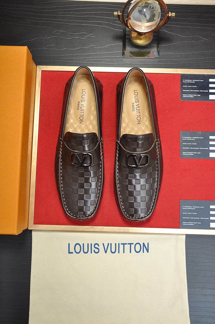 Louis Vuitton Leather Boots 48 - vstockx