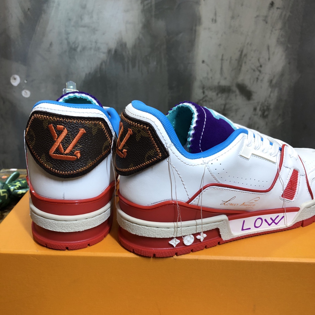 Louis Vuitton Trainer Sneakers 77 - vstockx