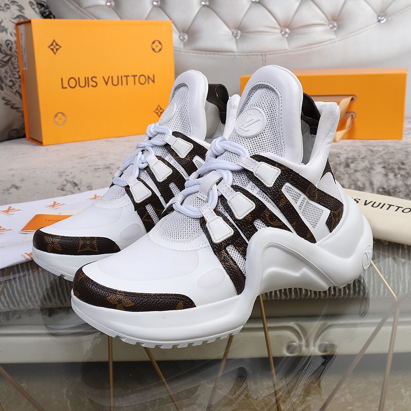 Louis Vuitton Archlight Trainer Monogram White - vstockx