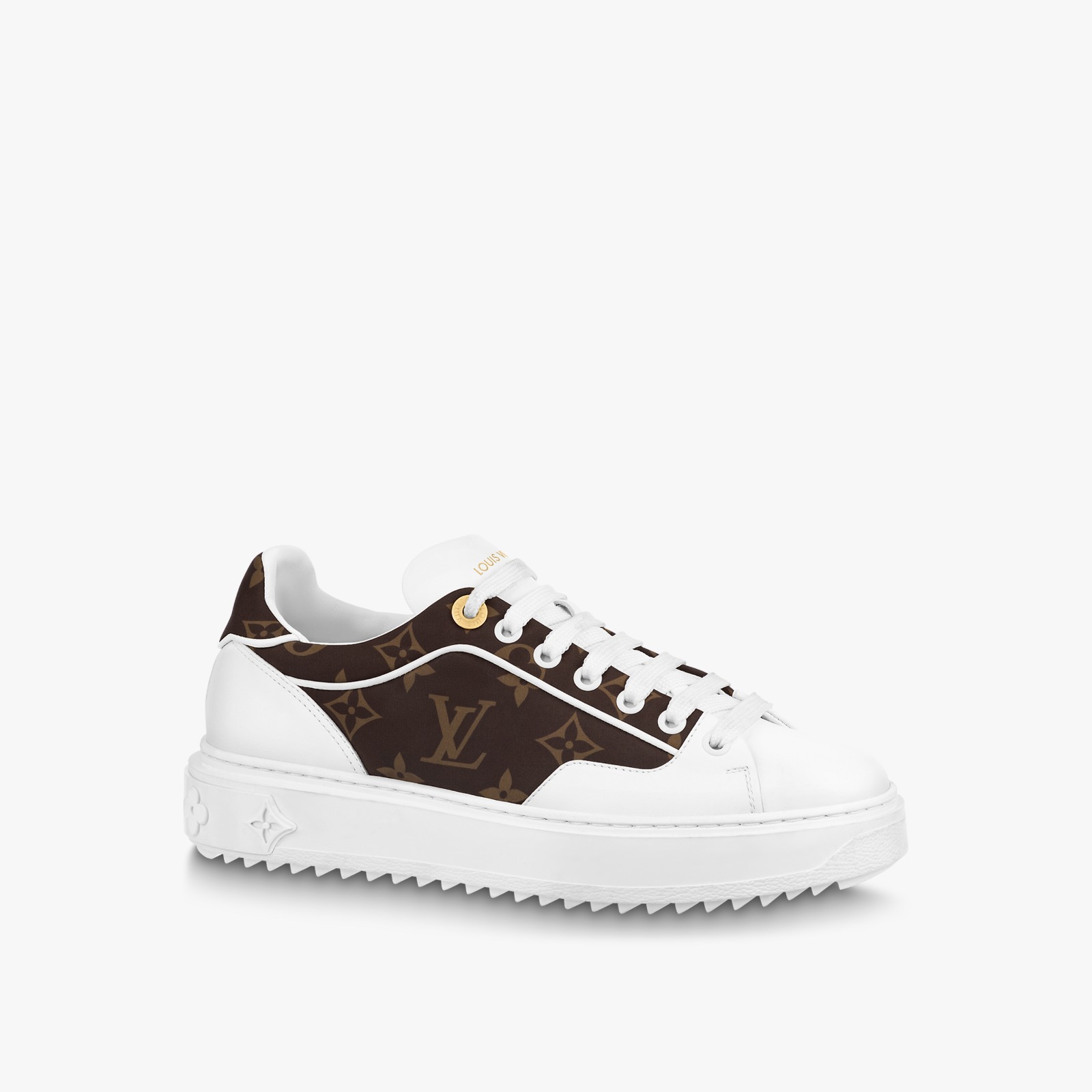 Louis Vuitton Time Out Sneaker Cacao Brown - vstockx