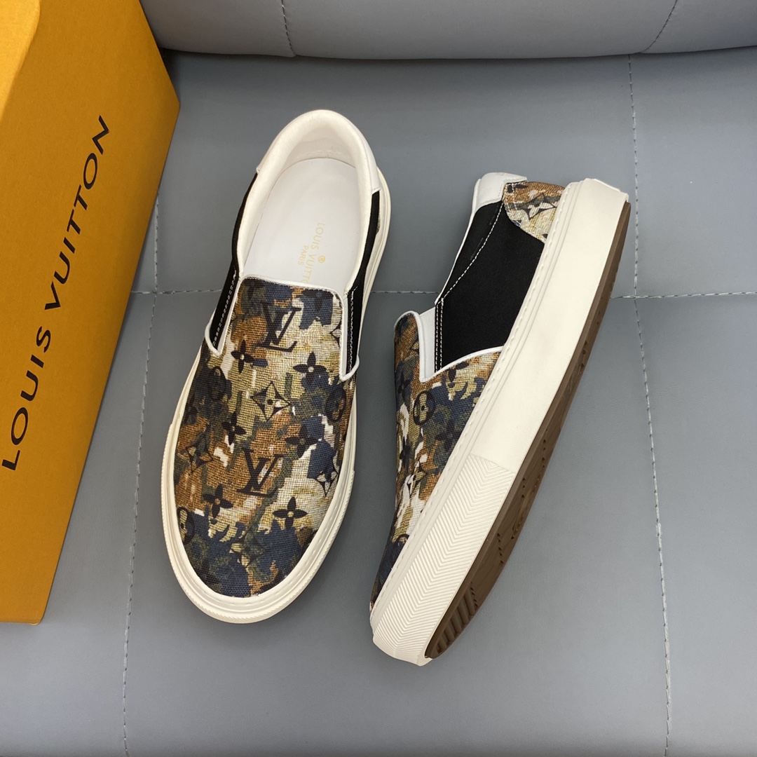 Louis Vuitton Monogram Denim sneaker 26 - vstockx