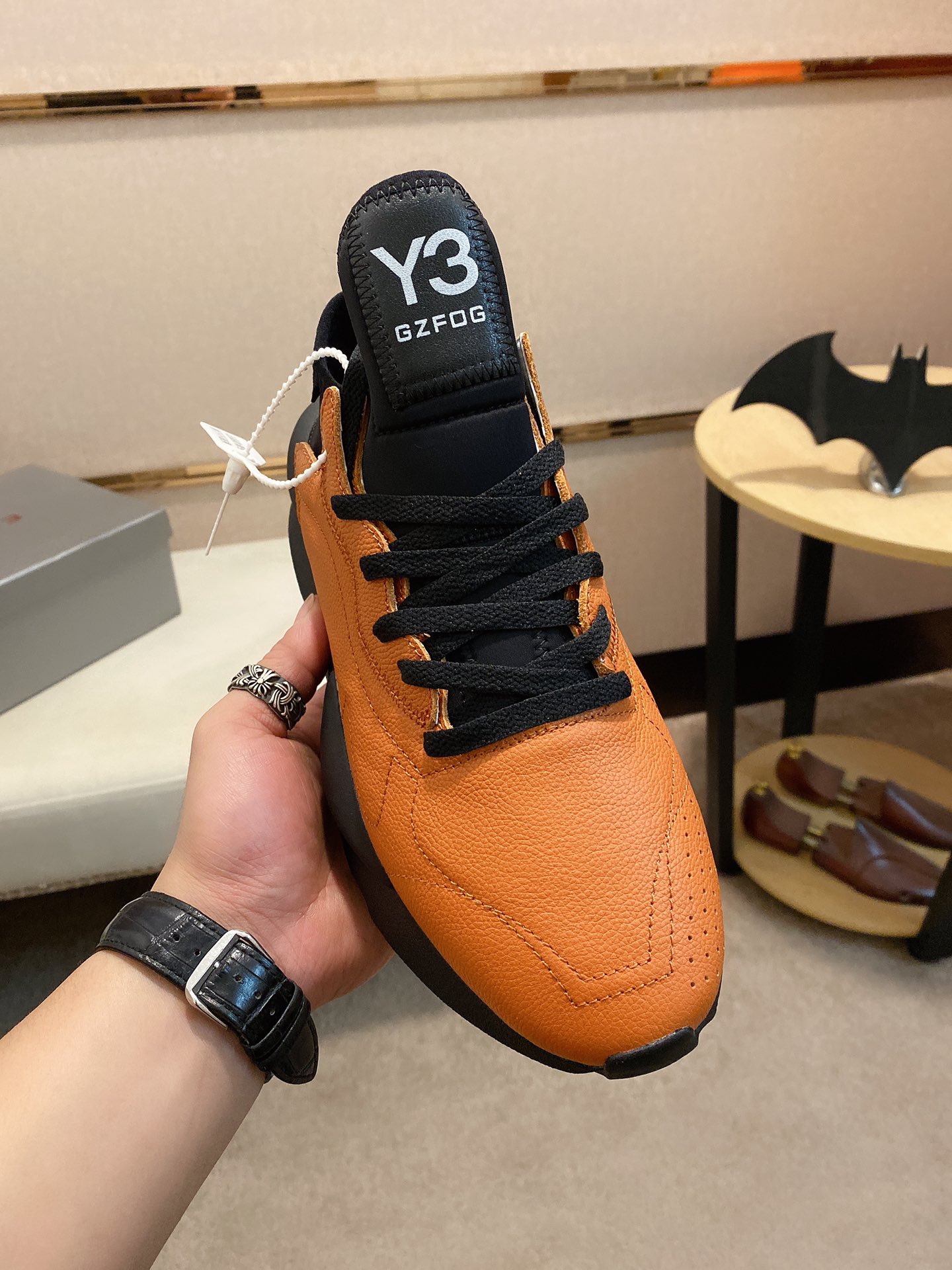Y-3 Kaiwa Lace-Up Sneakers 41 - vstockx