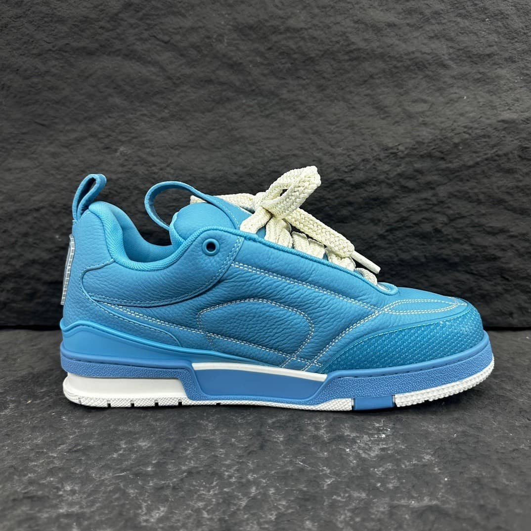 Louis Vuitton LV Skate Sneaker Blue - vstockx