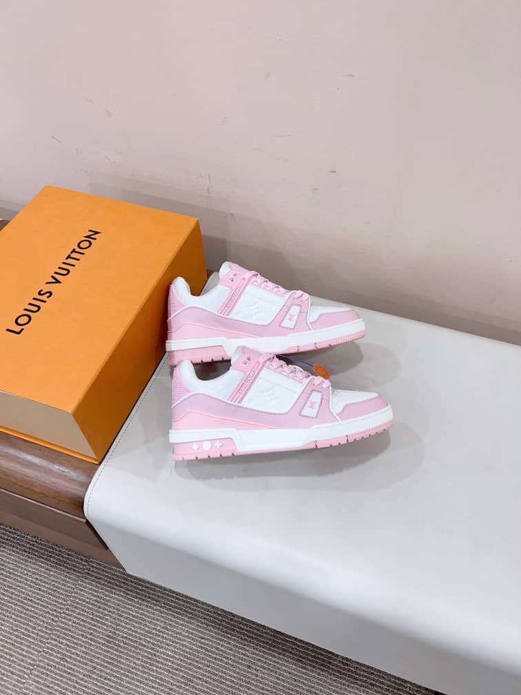 Louis Vuitton Trainer Pink - vstockx