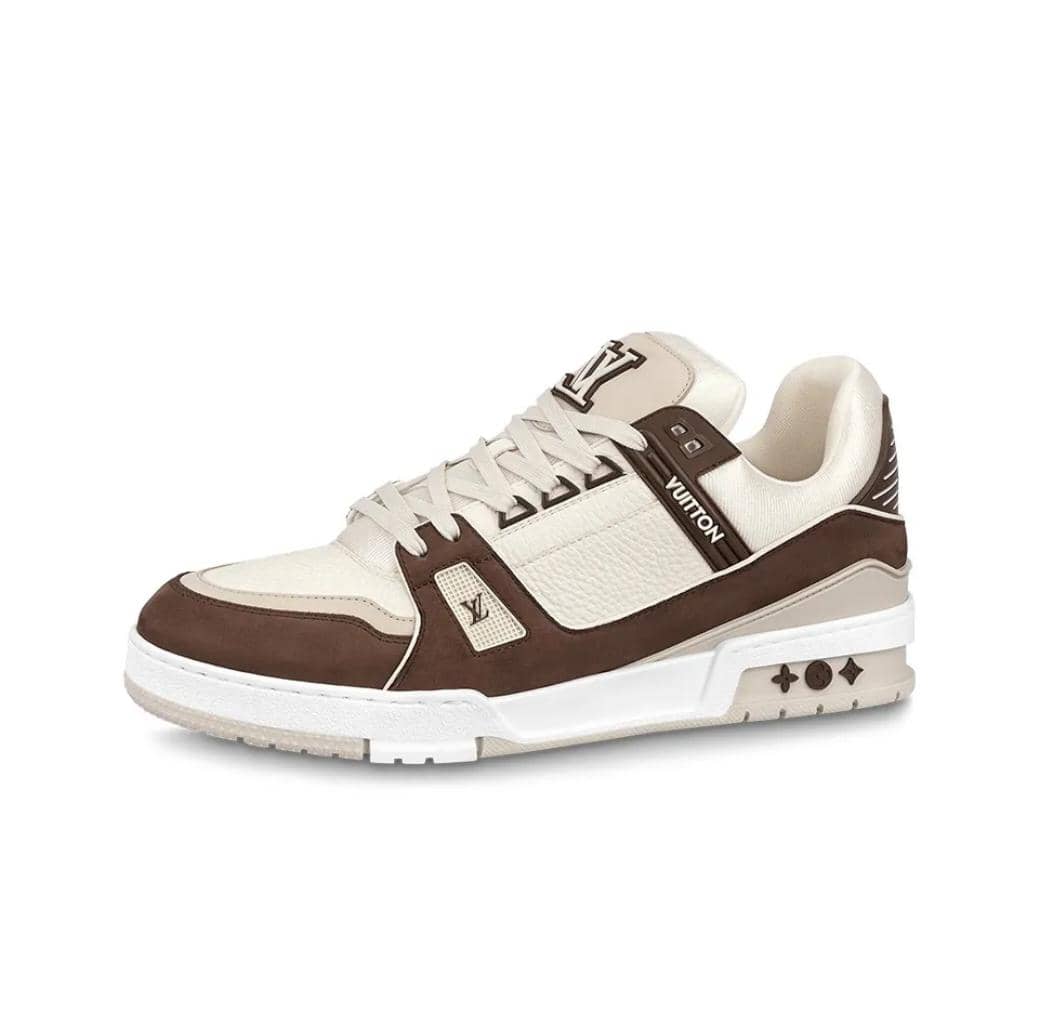 Louis Vuitton LV Trainer Sneaker Mocha - vstockx