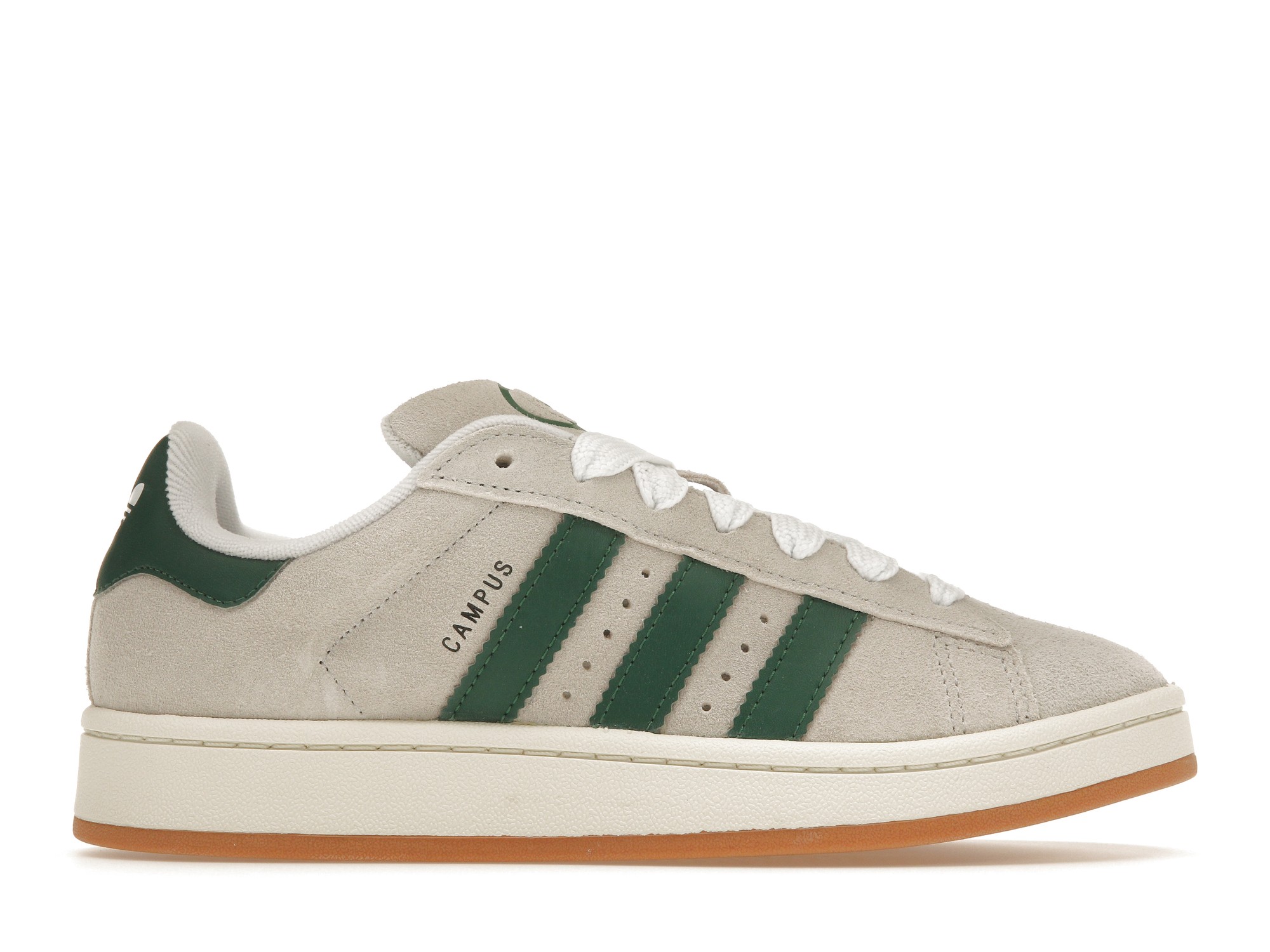 adidas Campus 00s Crystal White Dark Green (W) - vstockx