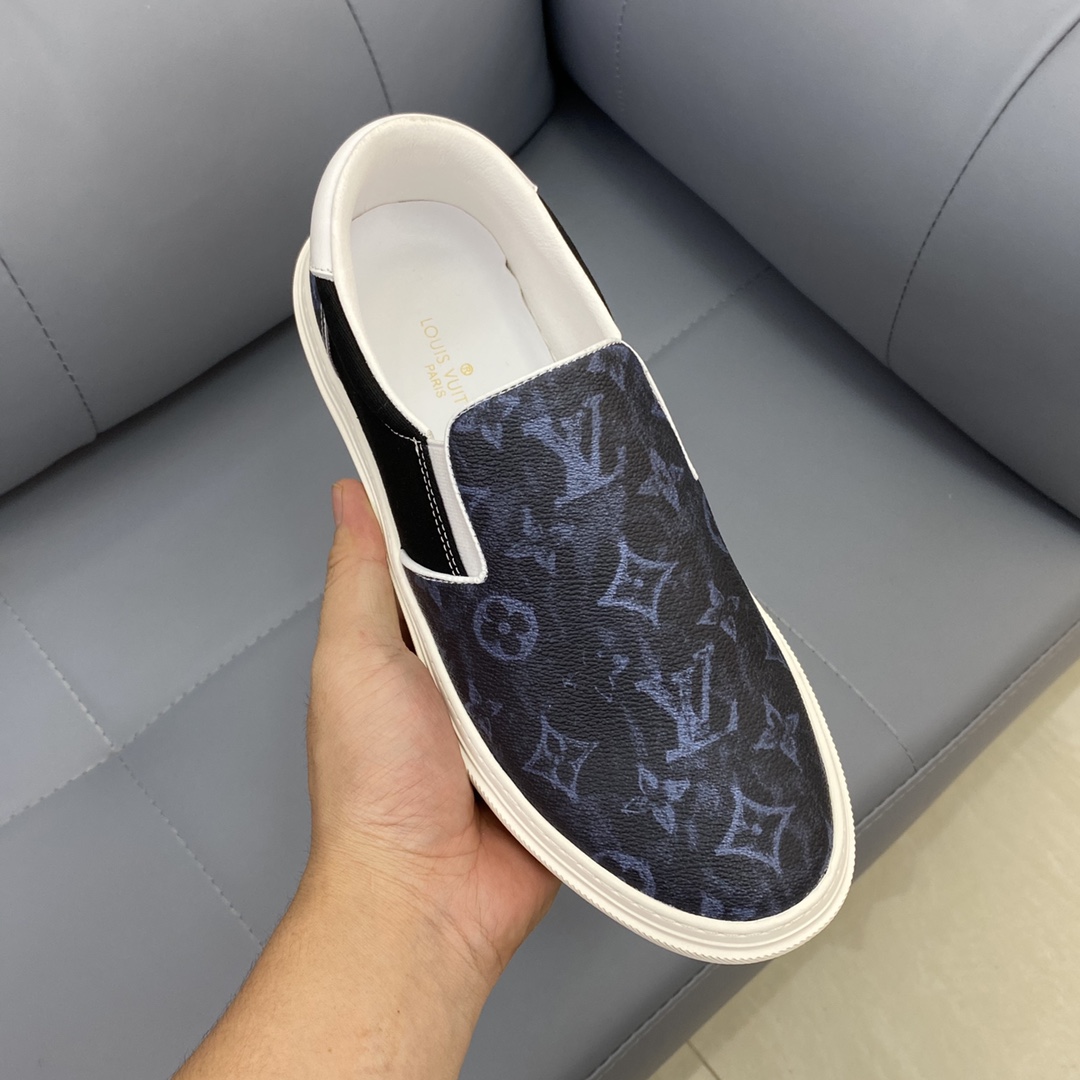 Louis Vuitton Monogram Denim sneaker 20 - vstockx