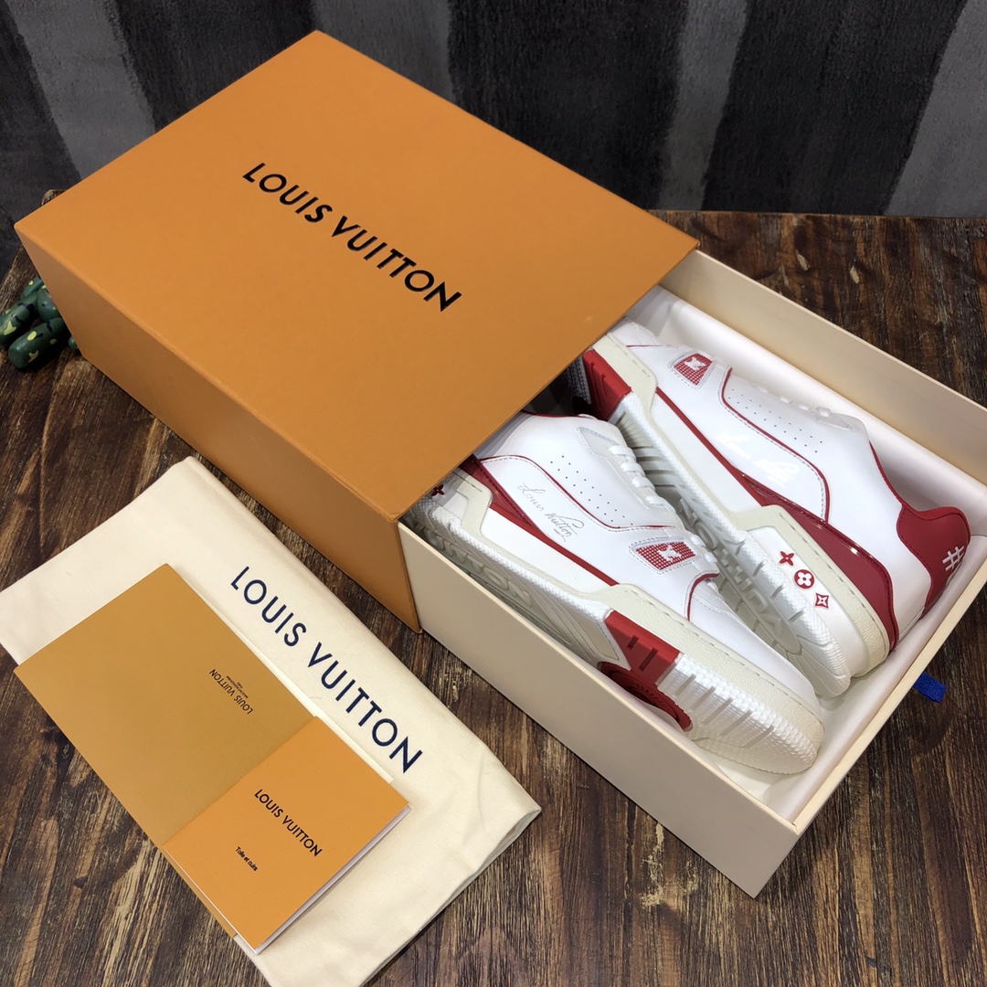 Louis Vuitton Trainer Sneakers 55 - vstockx