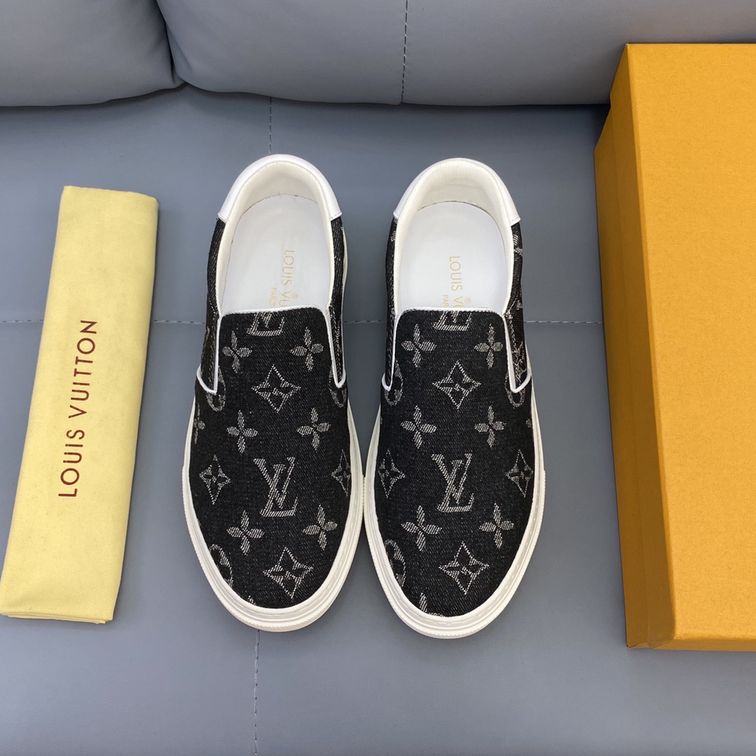 Louis Vuitton Monogram Denim sneaker 28 - vstockx