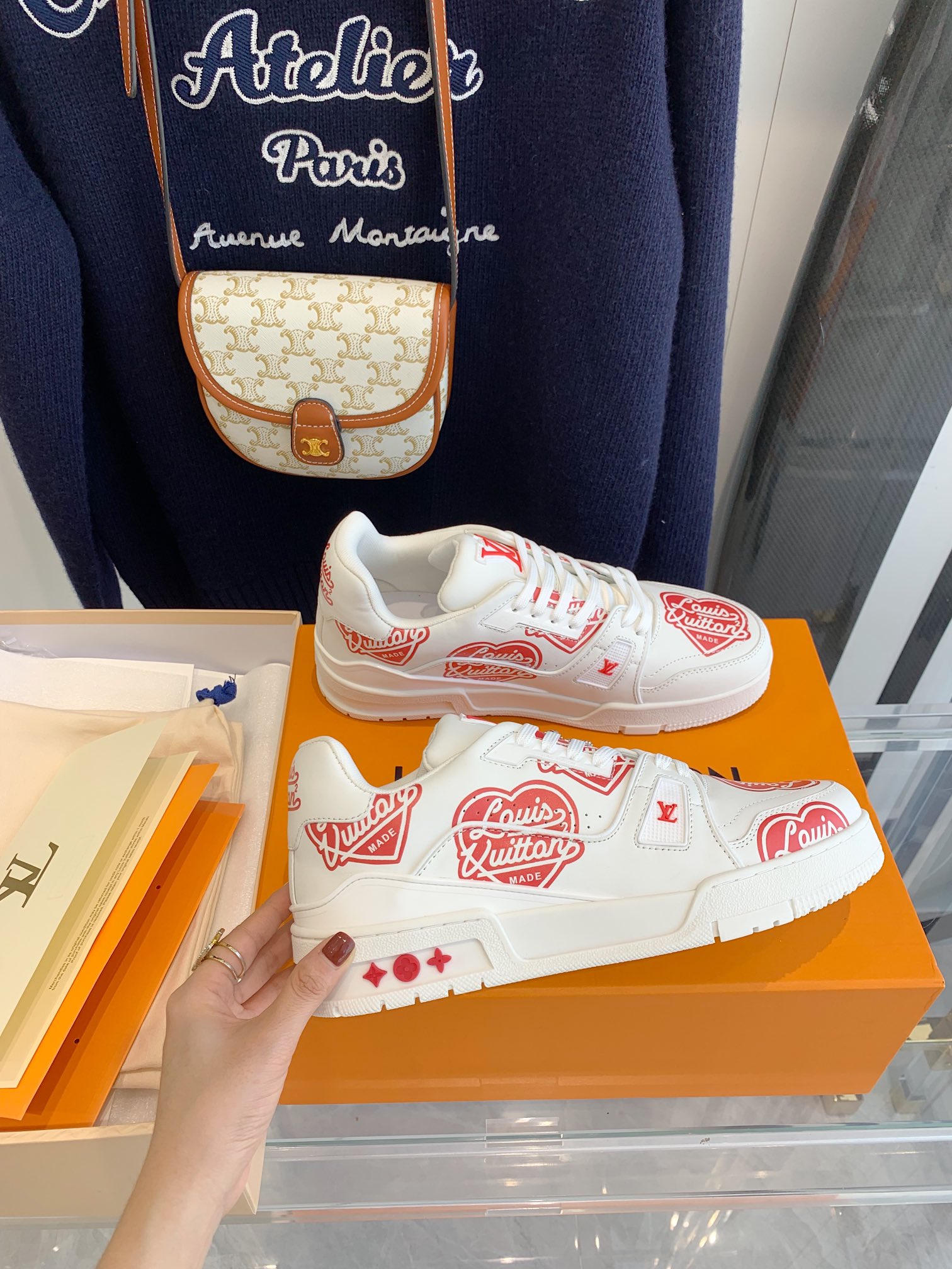 Louis Vuitton LV TRAINERS SNEAKER 8 - vstockx