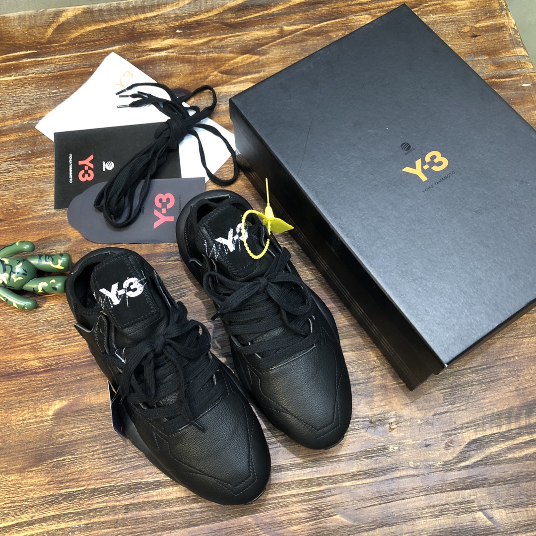 Y-3 Kaiwa Lace-Up Sneakers 38 - vstockx