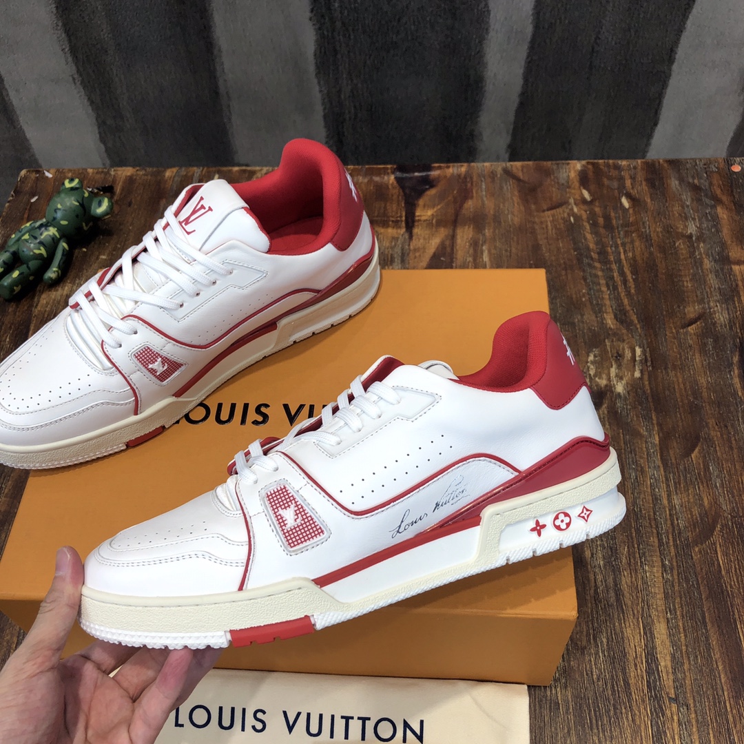Louis Vuitton Trainer Sneakers 55 - vstockx