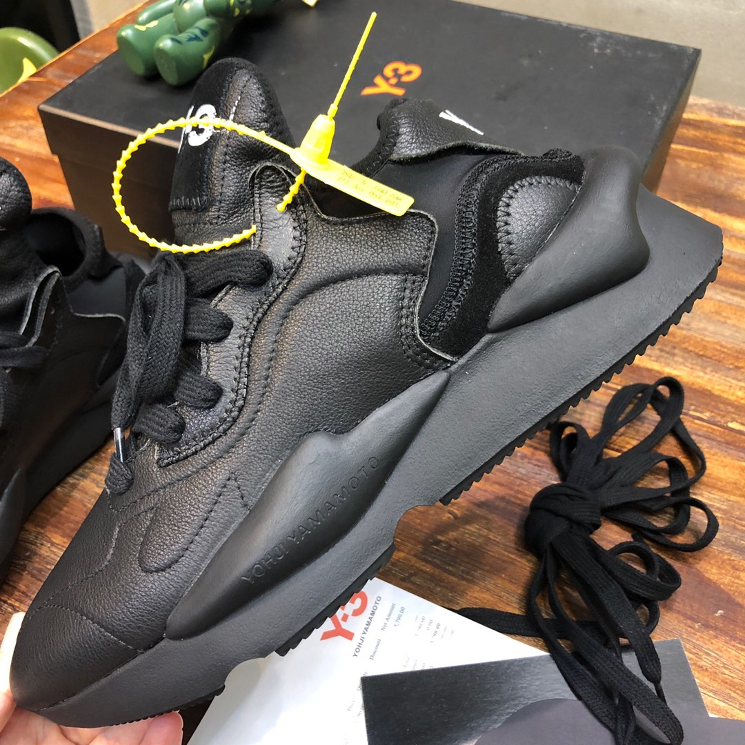 Y-3 Kaiwa Lace-Up Sneakers 38 - vstockx