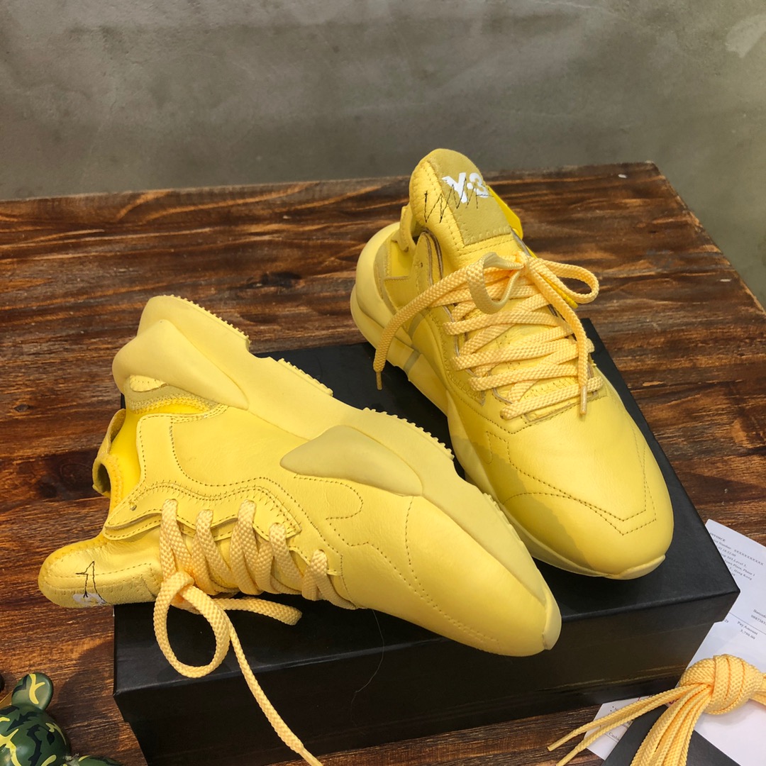 Y-3 Kaiwa Lace-Up Sneakers 29 - vstockx