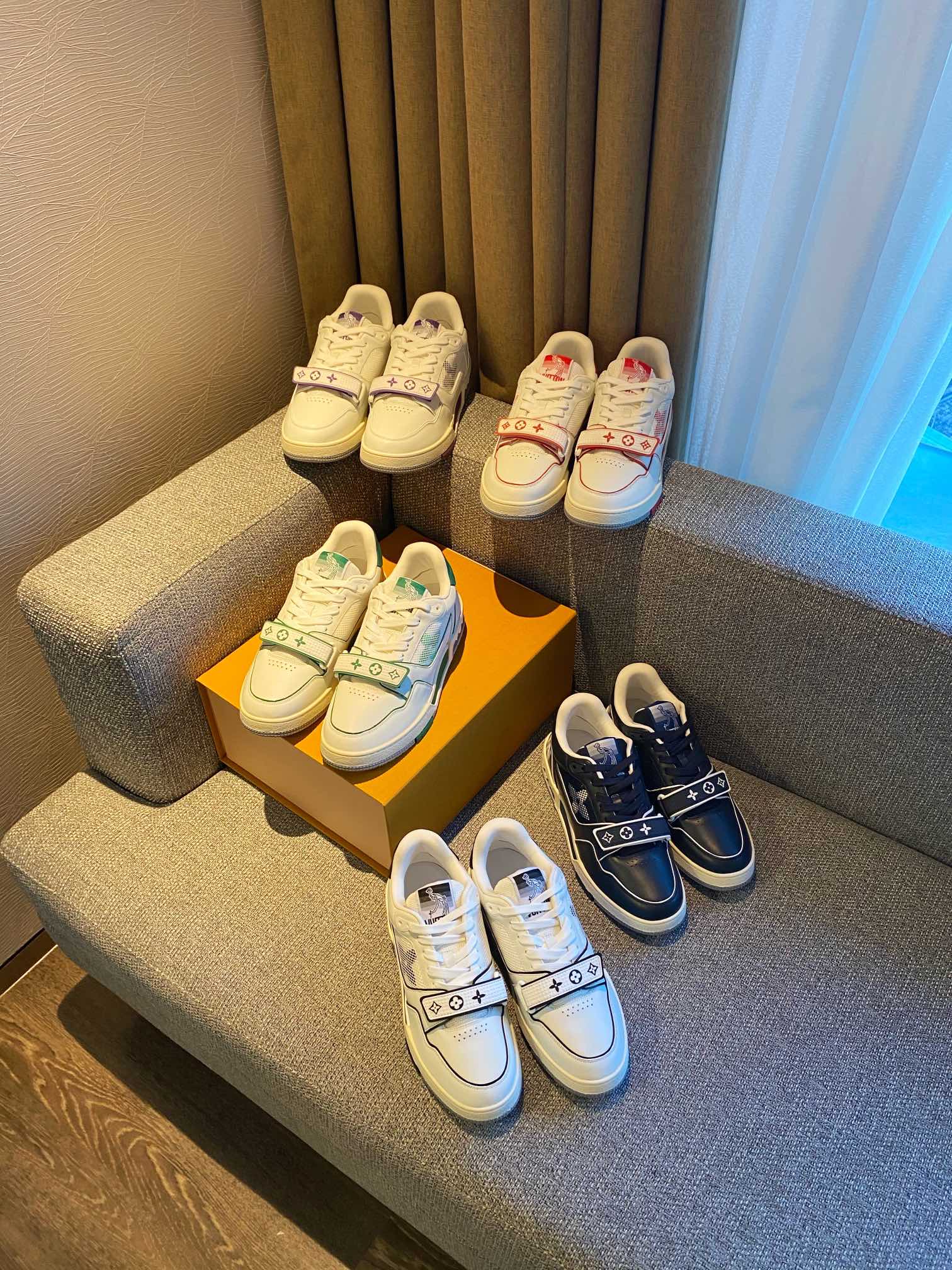 Louis Vuitton LV TRAINERS SNEAKER 9 - vstockx