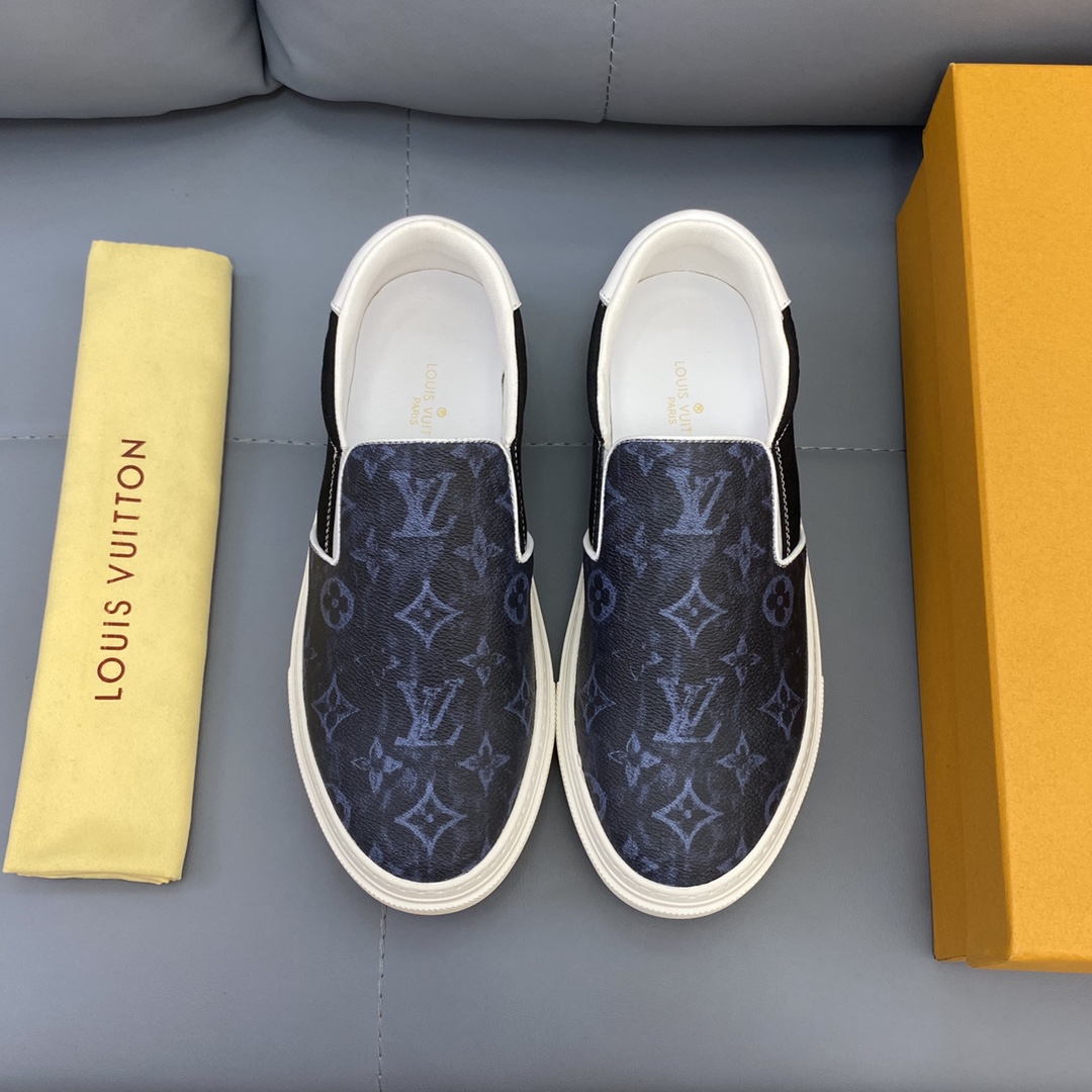 Louis Vuitton Monogram Denim sneaker 20 - vstockx