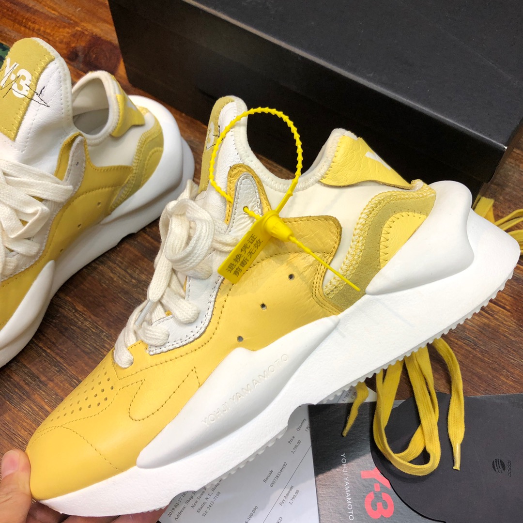 Y-3 Kaiwa Lace-Up Sneakers 32 - vstockx