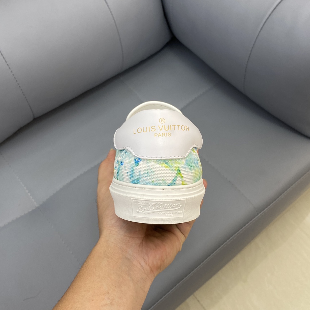 Louis Vuitton Monogram Denim sneaker 4 - vstockx