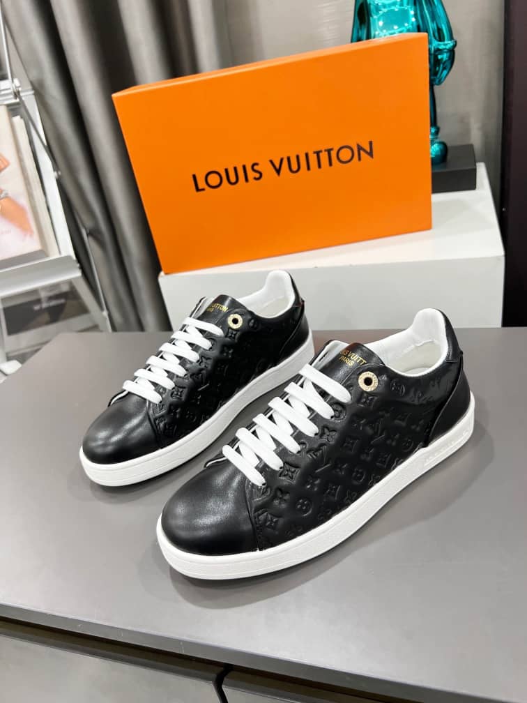 Louis Vuitton Frontrow Sneaker Noir - vstockx