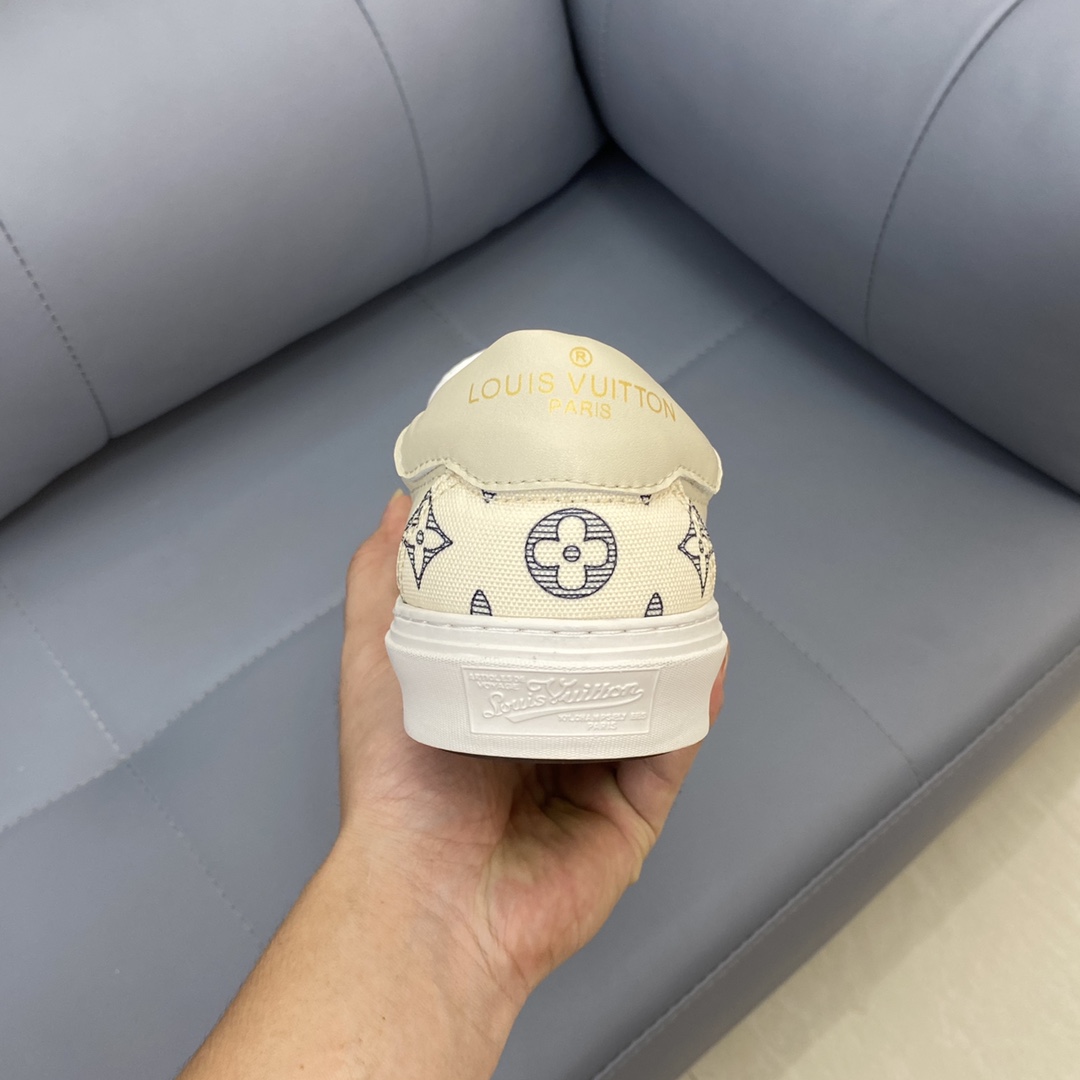 Louis Vuitton Monogram Denim sneaker 19 - vstockx