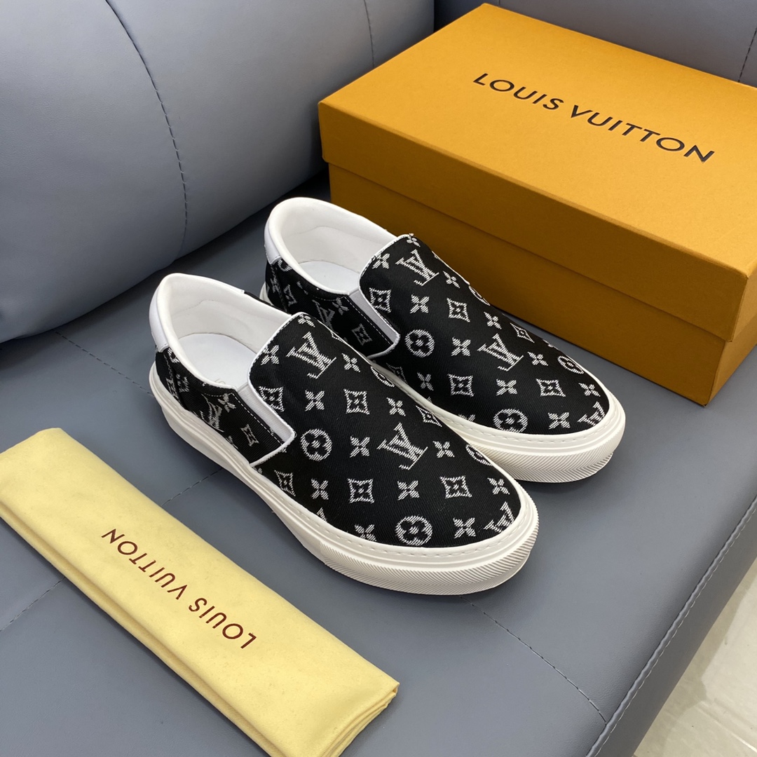 Louis Vuitton Monogram Denim sneaker 29 - vstockx