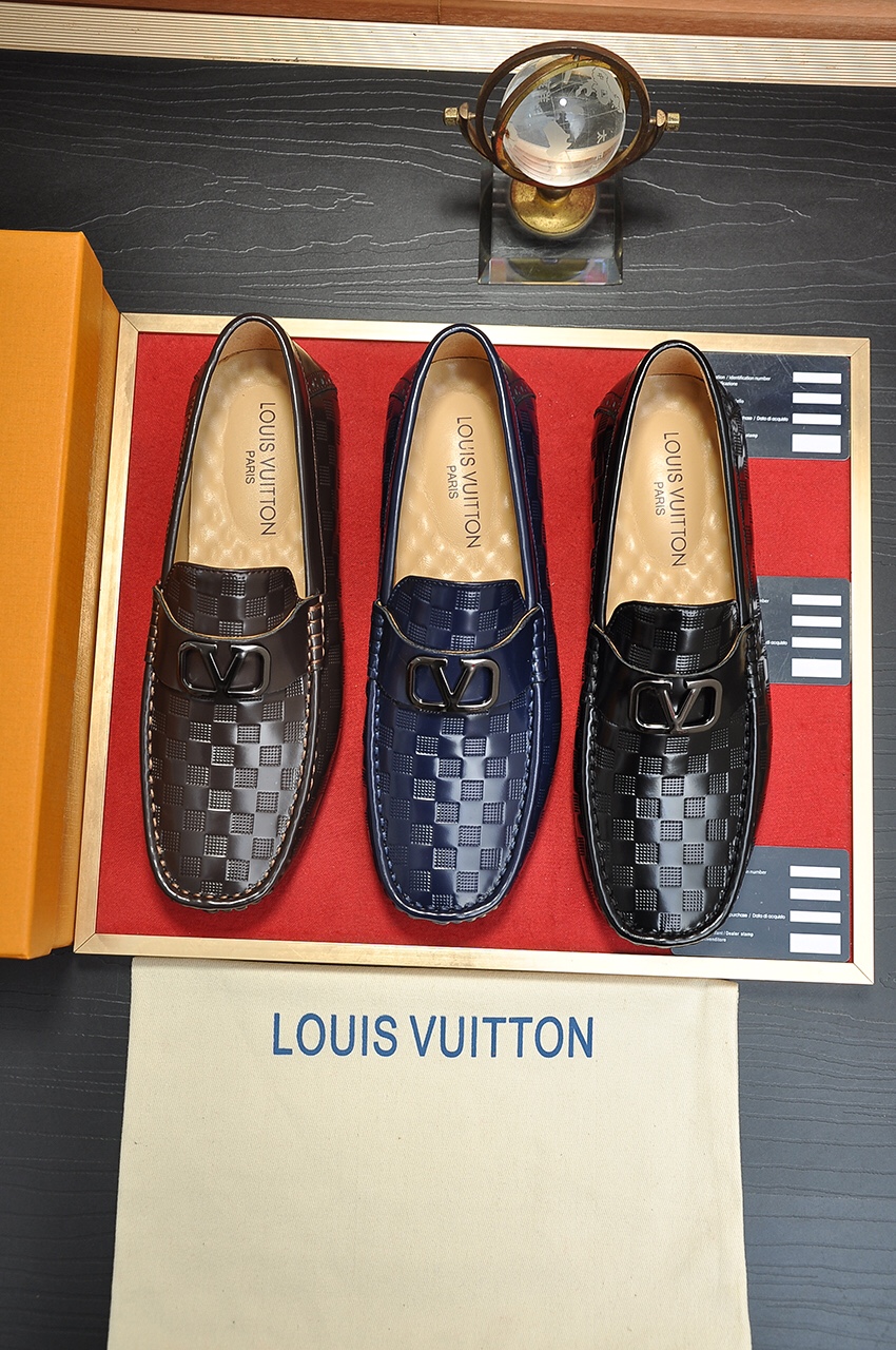 Louis Vuitton Leather Boots 48 - vstockx