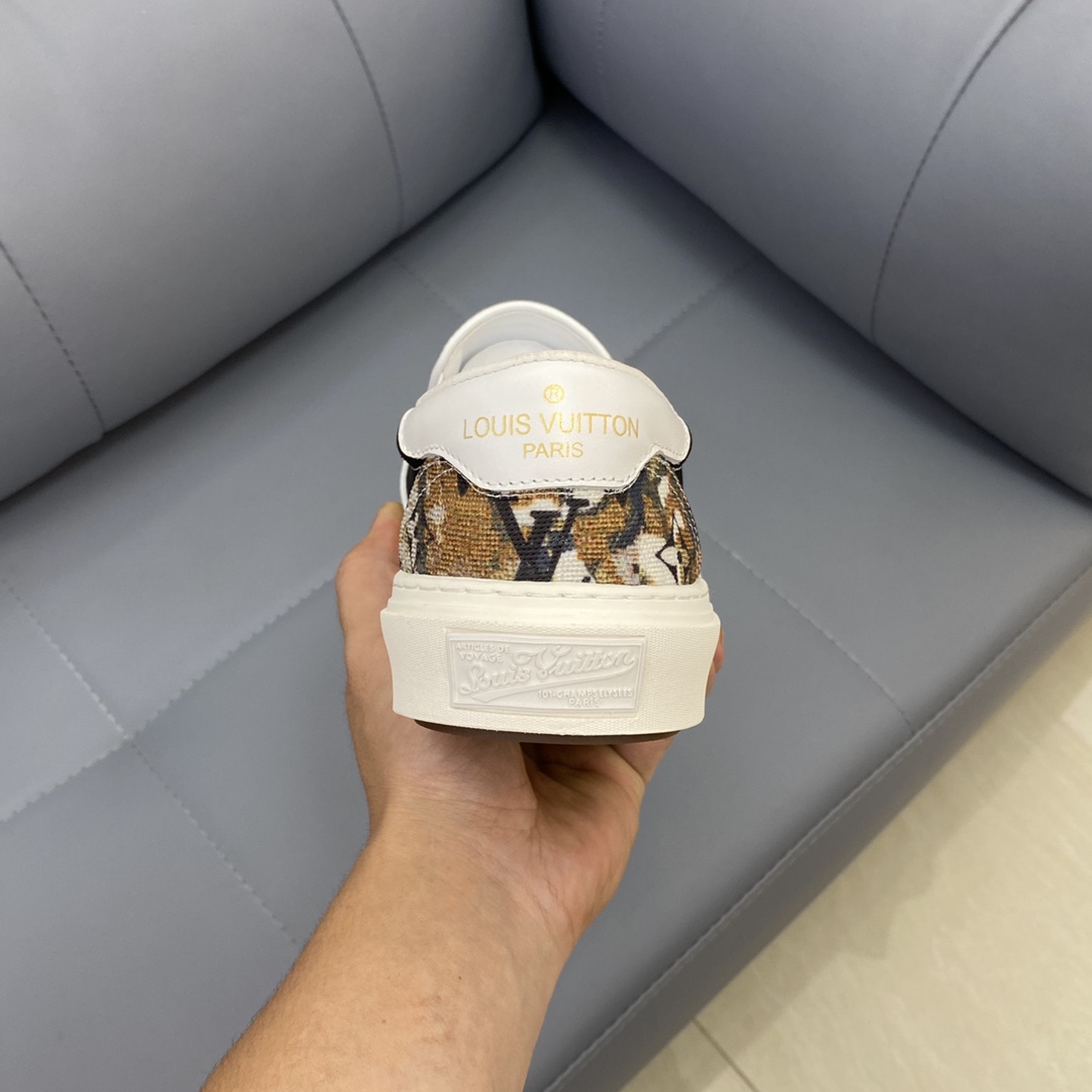 Louis Vuitton Monogram Denim sneaker 26 - vstockx