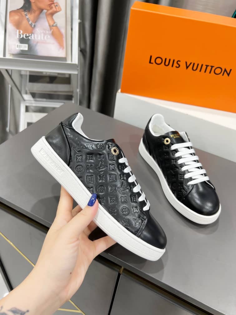 Louis Vuitton Frontrow Sneaker Noir - vstockx