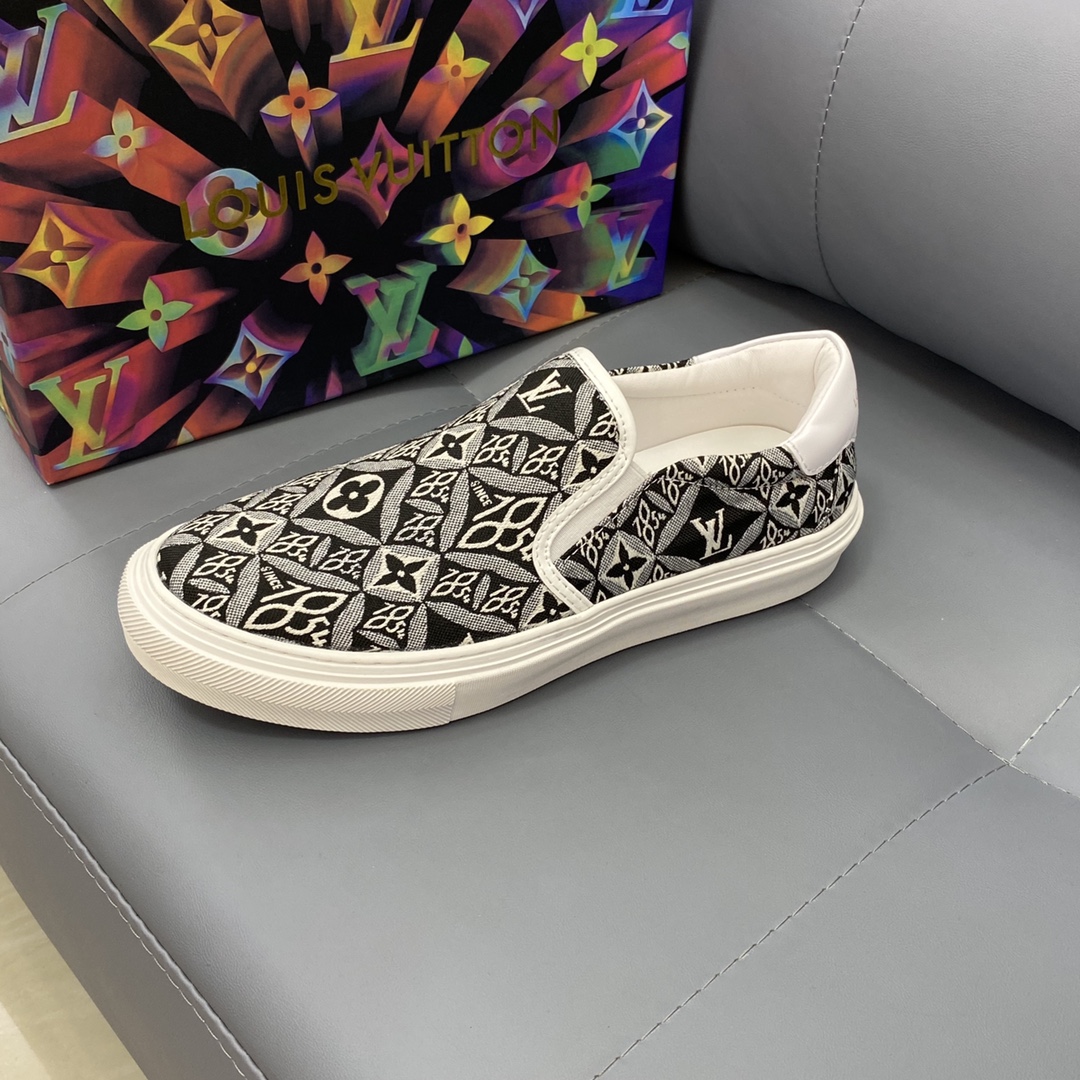 Louis Vuitton Monogram Denim sneaker 9 - vstockx