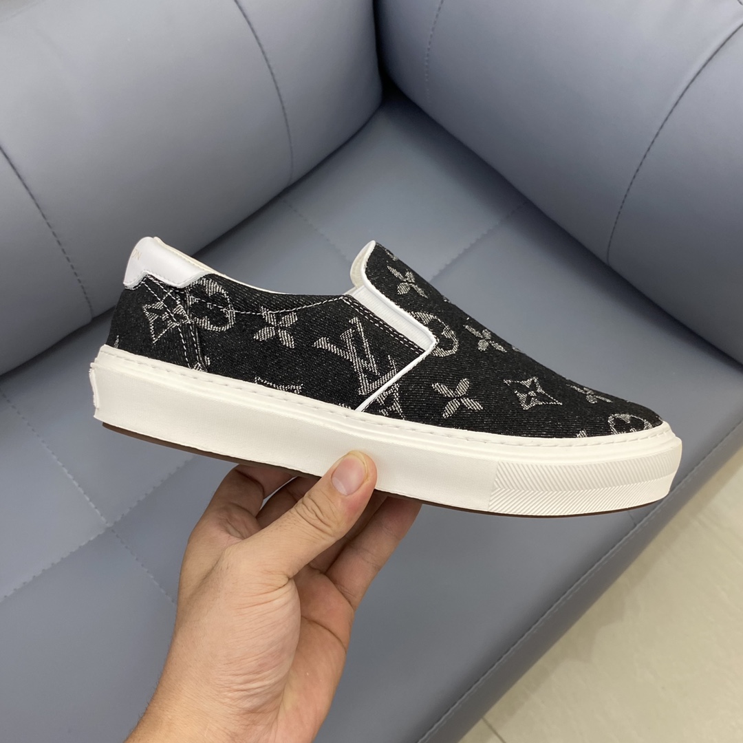 Louis Vuitton Monogram Denim sneaker 28 - vstockx