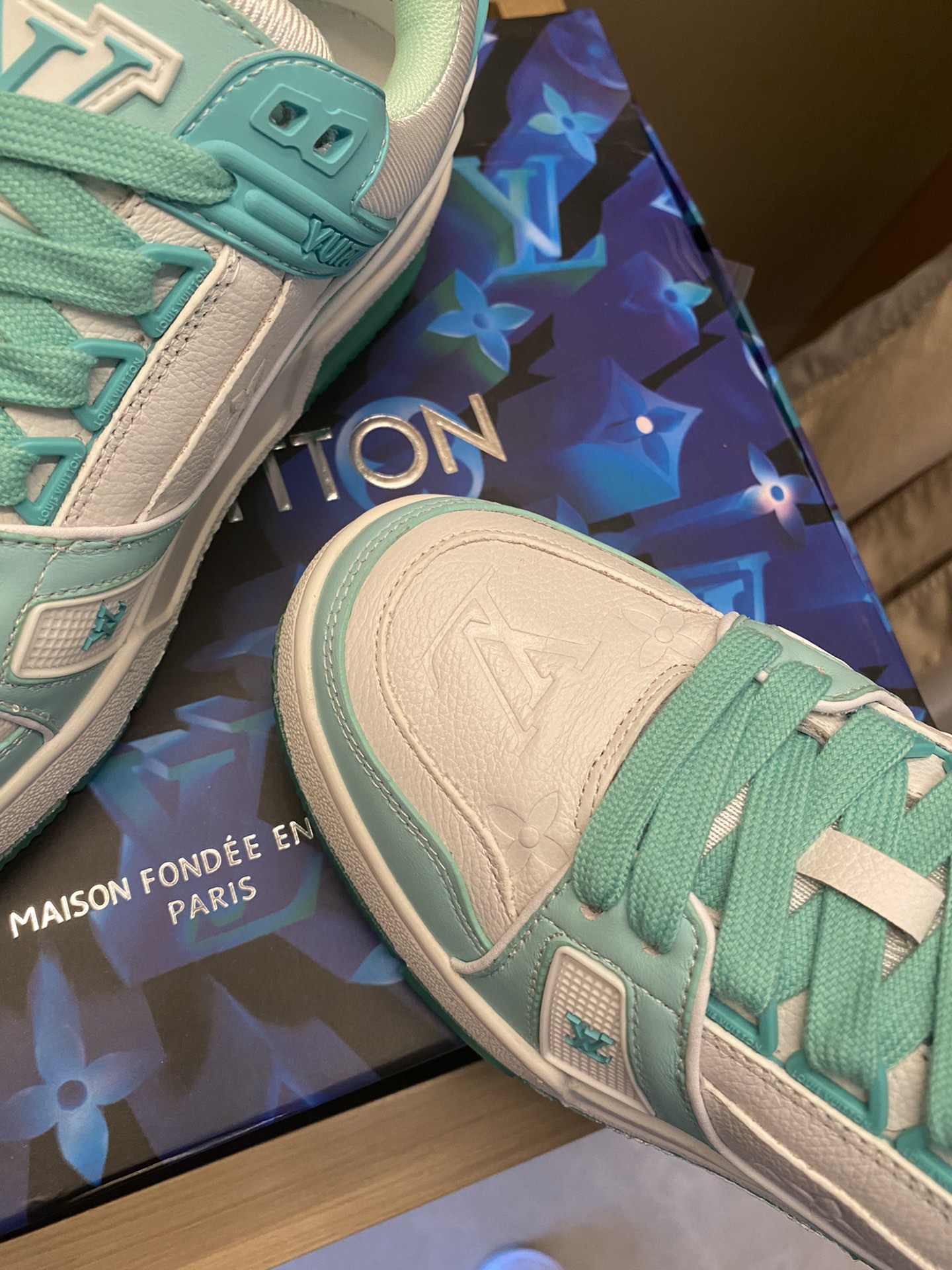 Louis Vuitton LV TRAINERS SNEAKER 9 - vstockx