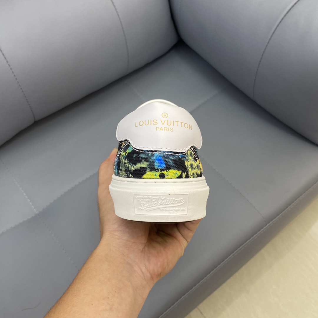 Louis Vuitton Monogram Denim sneaker 3 - vstockx