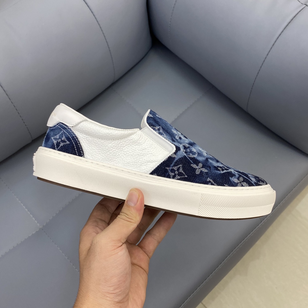 Louis Vuitton Monogram Denim sneaker 27 - vstockx