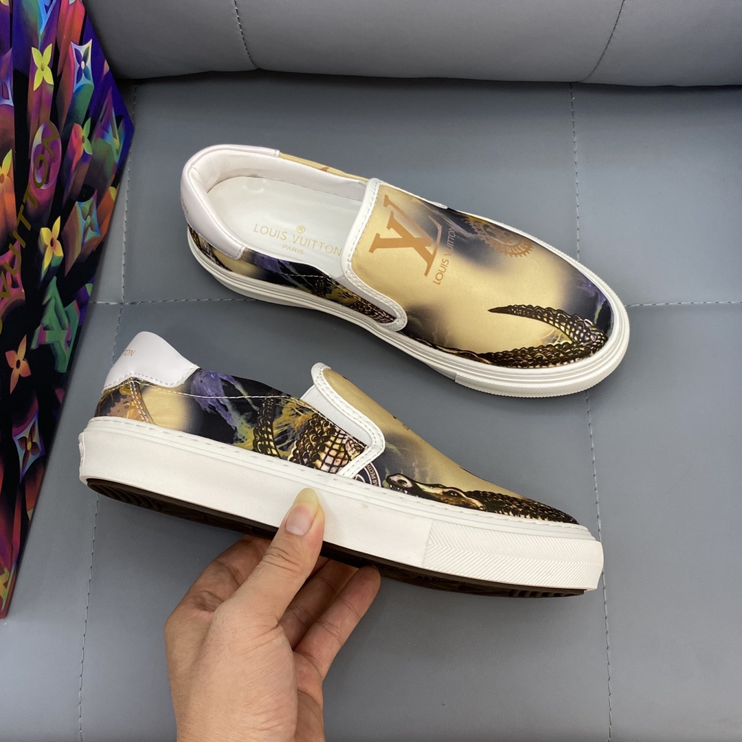 Louis Vuitton Monogram Denim sneaker 2 - vstockx