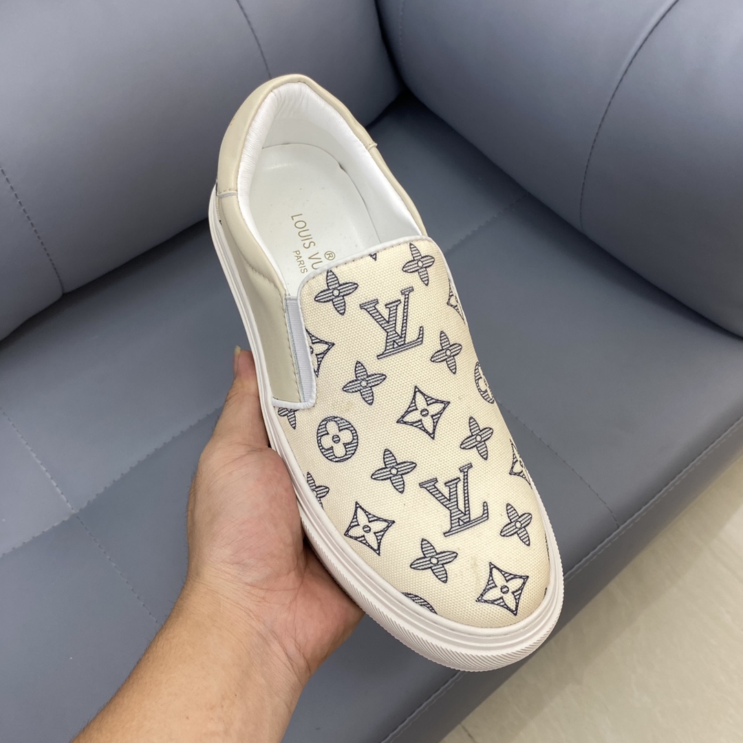 Louis Vuitton Monogram Denim sneaker 19 - vstockx