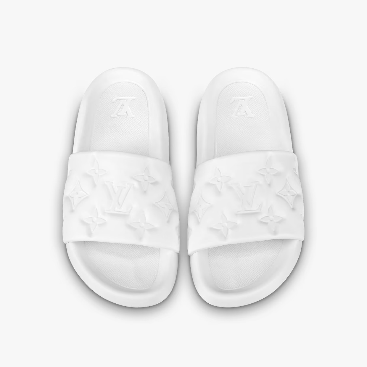 Louis Vuitton Waterfront sandals white - vstockx