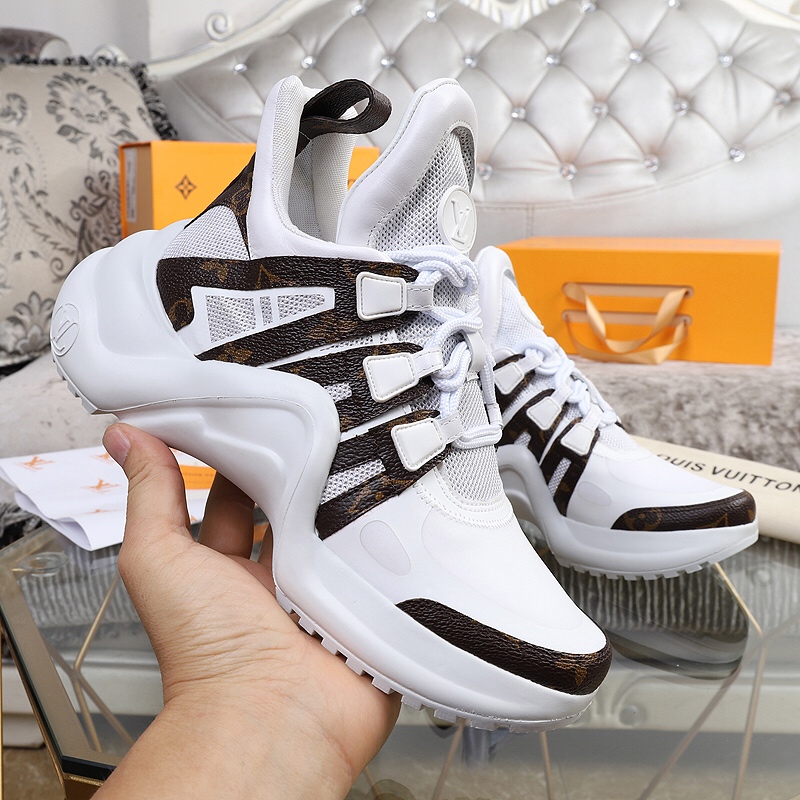 Louis Vuitton Archlight Trainer Monogram White - vstockx