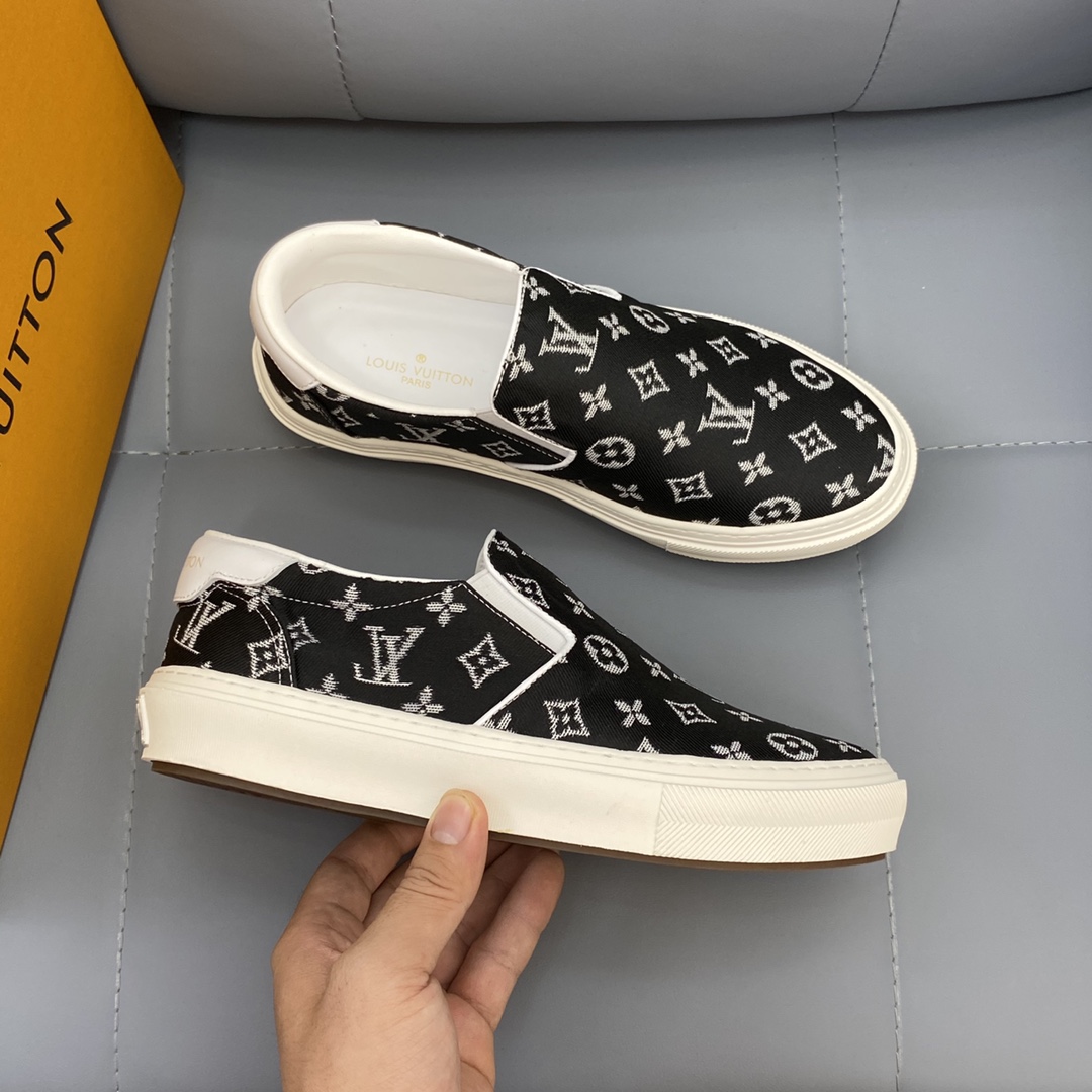 Louis Vuitton Monogram Denim sneaker 29 - vstockx