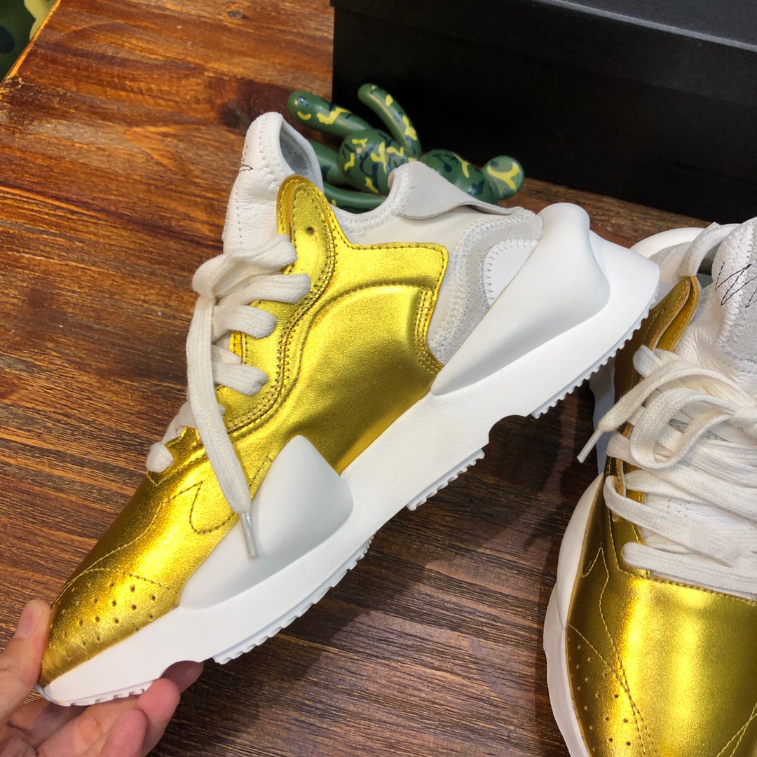 Y-3 Kaiwa Lace-Up Sneakers 34 - vstockx