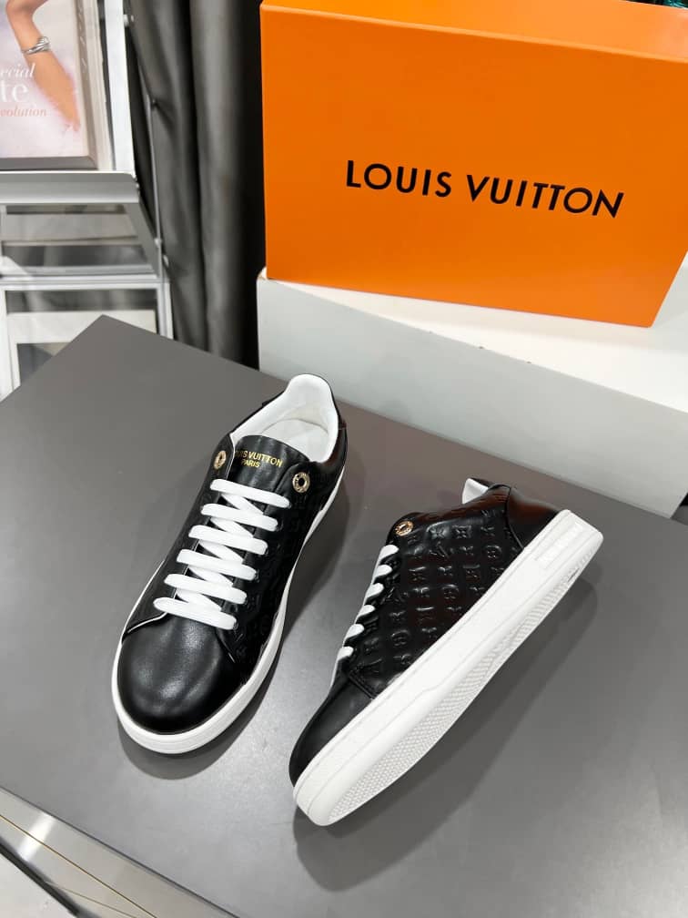 Louis Vuitton Frontrow Sneaker Noir - vstockx