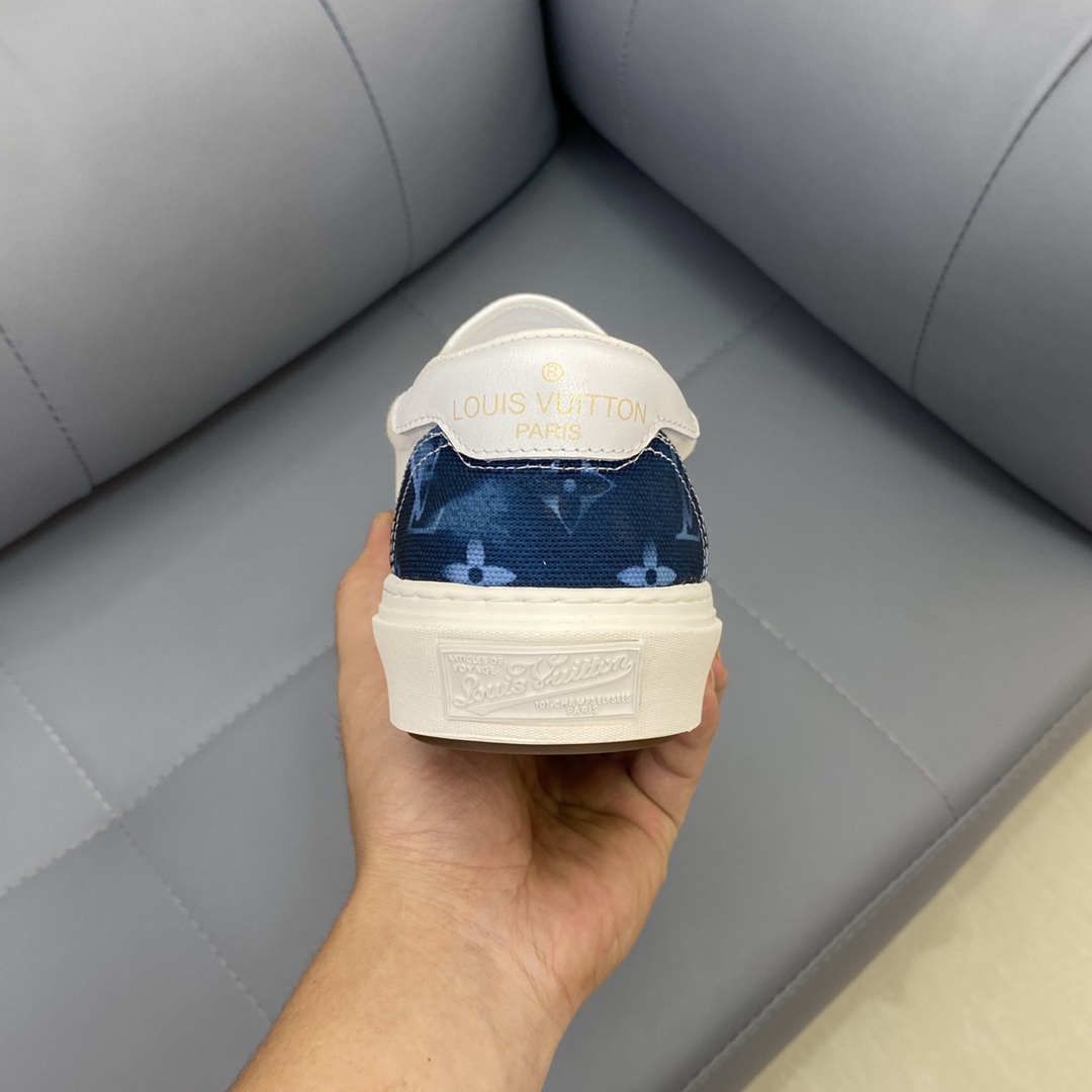 Louis Vuitton Monogram Denim sneaker 25 - vstockx