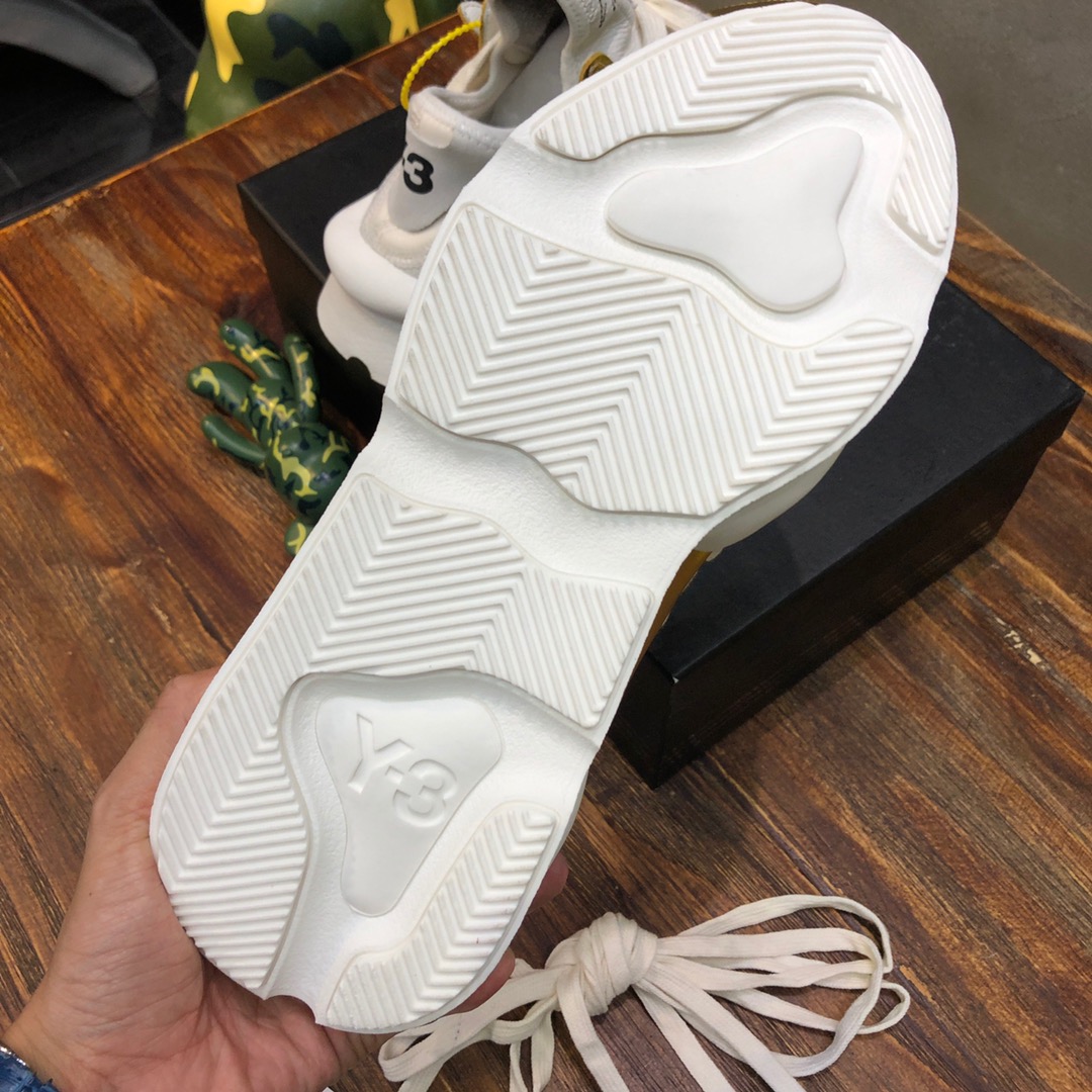 Y-3 Kaiwa Lace-Up Sneakers 34 - vstockx