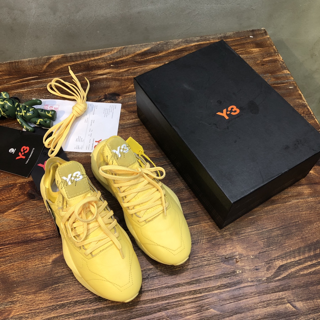 Y-3 Kaiwa Lace-Up Sneakers 29 - vstockx