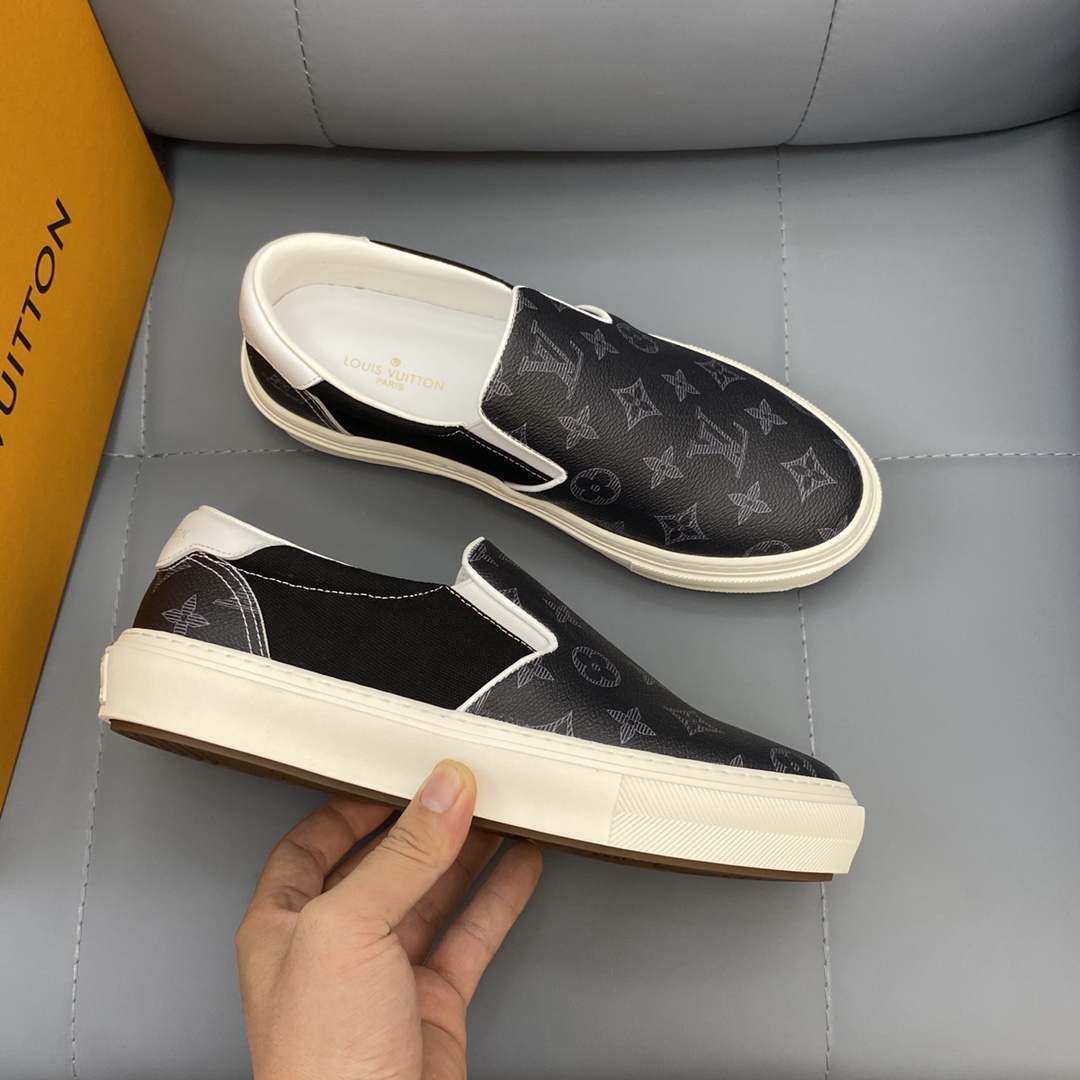 Louis Vuitton Monogram Denim sneaker 21 - vstockx