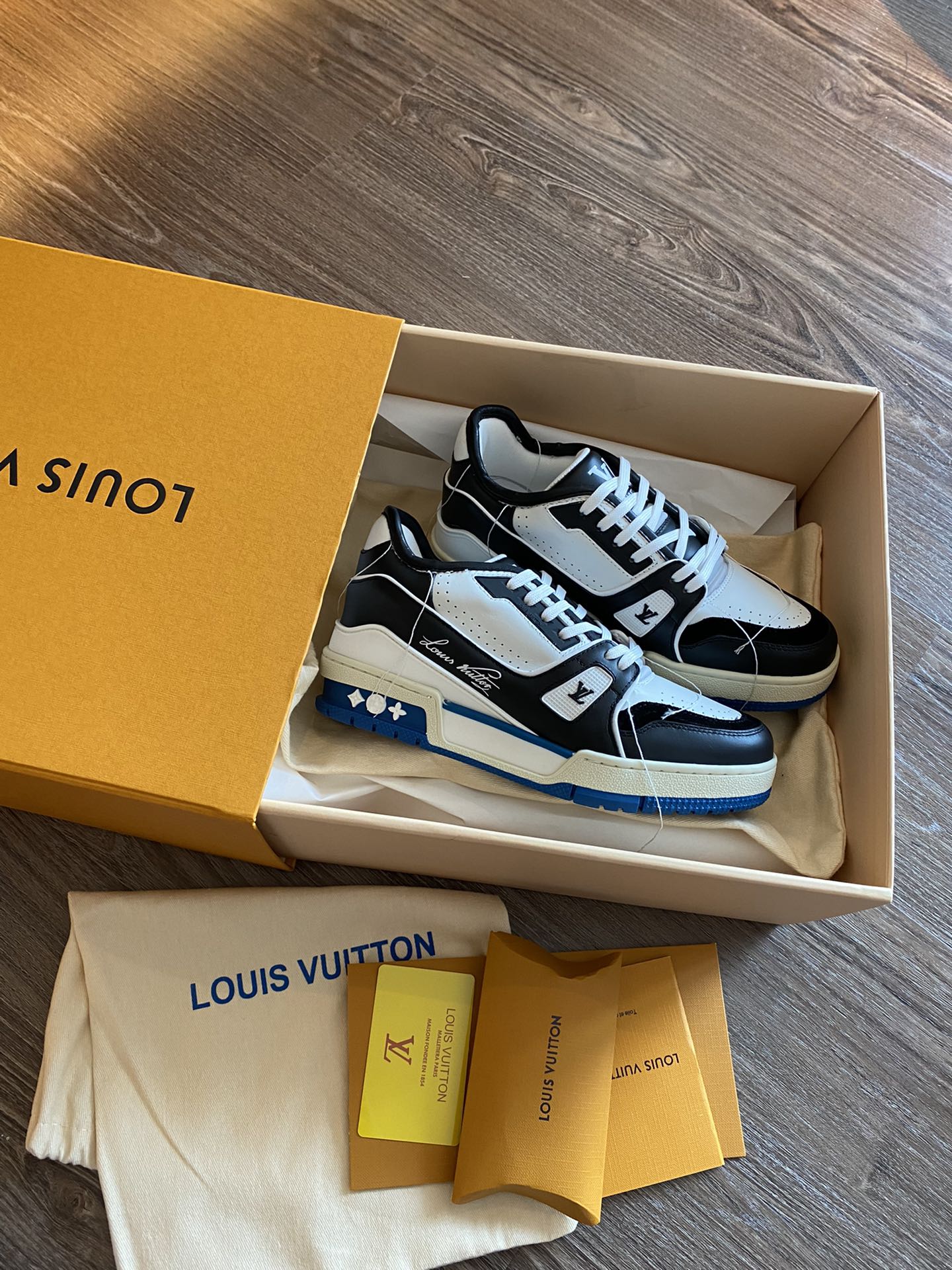 Louis Vuitton LV TRAINERS SNEAKER 9 - vstockx