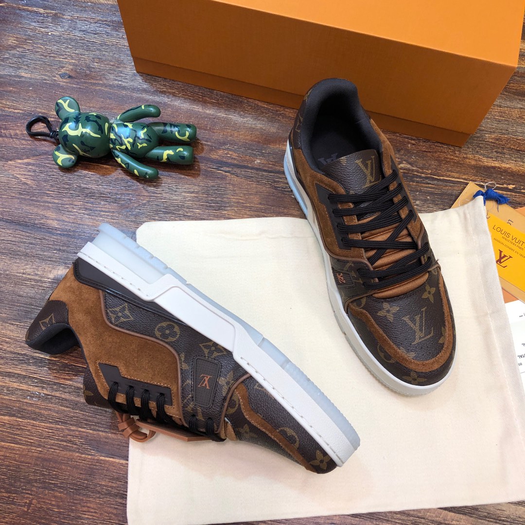 Louis Vuitton Trainer Sneakers 38 - vstockx