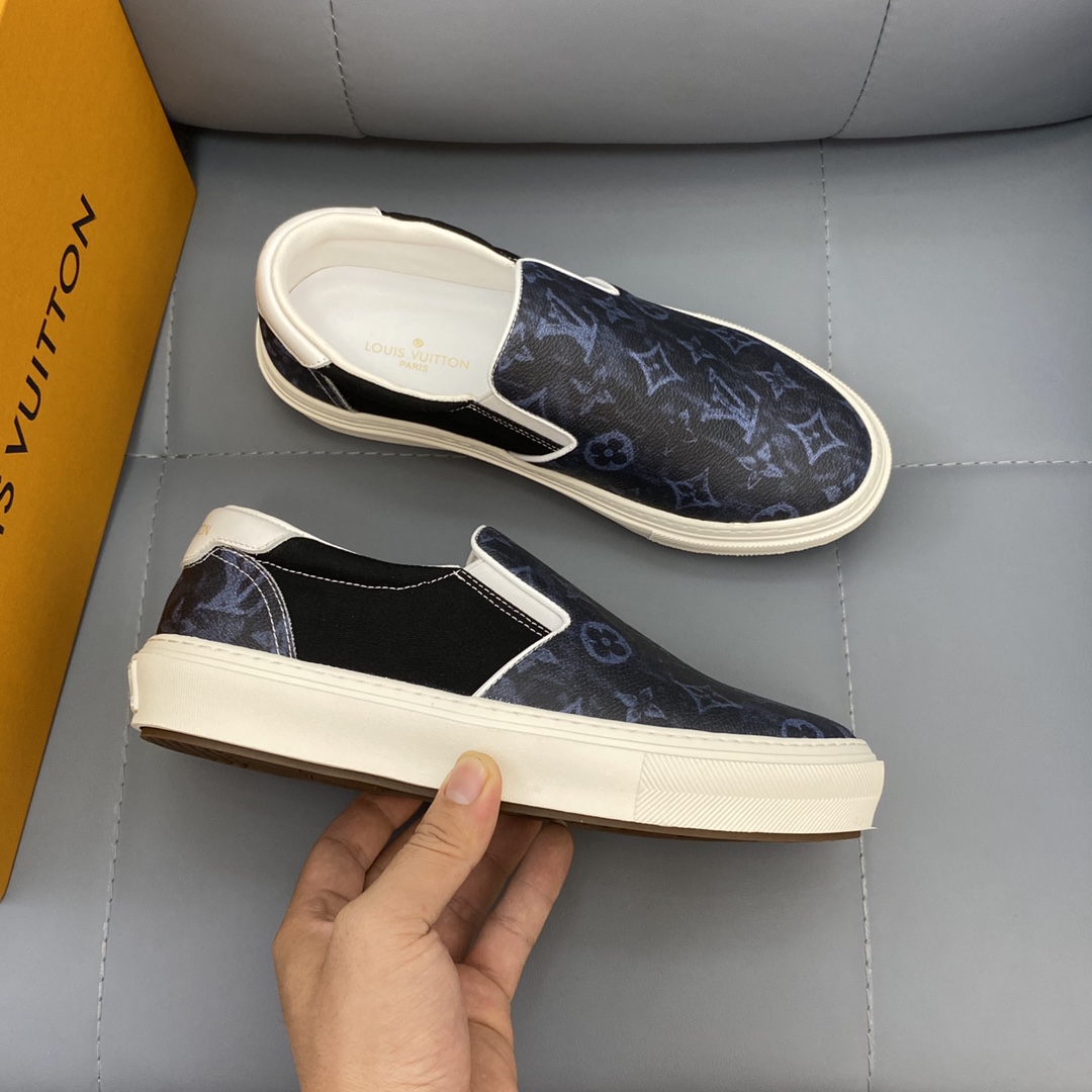 Louis Vuitton Monogram Denim sneaker 20 - vstockx