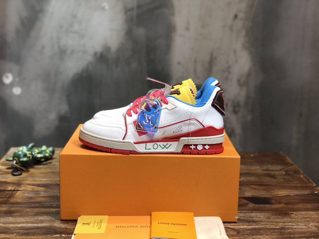 Louis Vuitton Trainer Sneakers 80 - vstockx