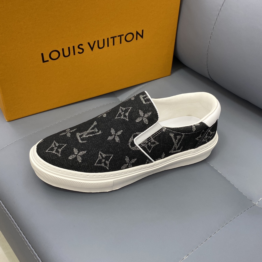 Louis Vuitton Monogram Denim sneaker 28 - vstockx