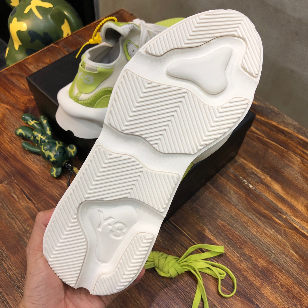 Y-3 Kaiwa Lace-Up Sneakers 35 - vstockx